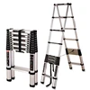 a-type extension aluminium telescopic ladder clamp factory with cheap price