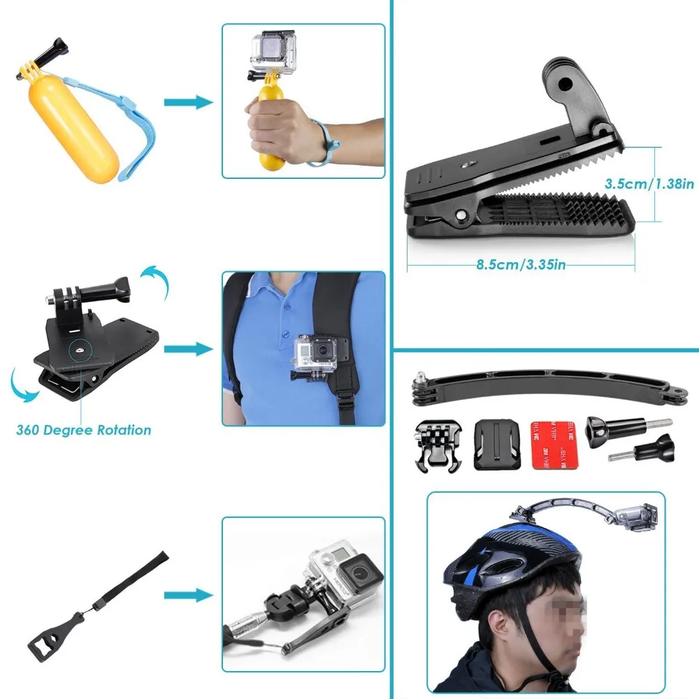 go pro accessories kit