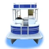 Kinocean 21 foot boat for sale saltwater boats top pontoon manufacturers (Cross-border)