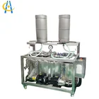 2 stations stainless steel manual washing machine beer barrel keg washer