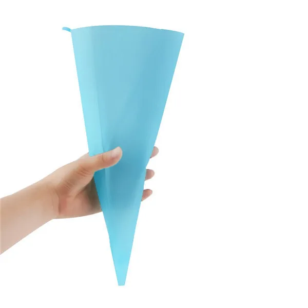 1pcs Portable 13" Reusable Silicone Icing Piping Cream Pastry Bag Cake DIY Decorating Tool hot search