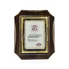BM-1302 Wood & glass material wooden MDF trophy award plaque