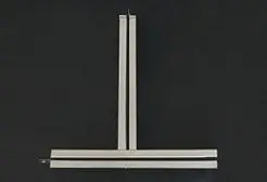 building material black line t grid for the gypsum ceiling installation