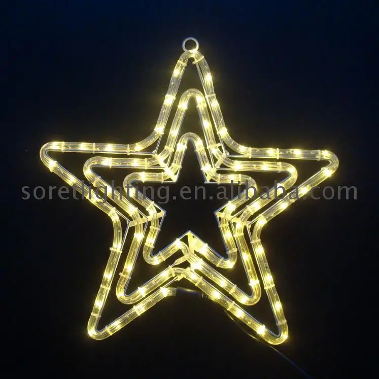 Led motif light christmas star