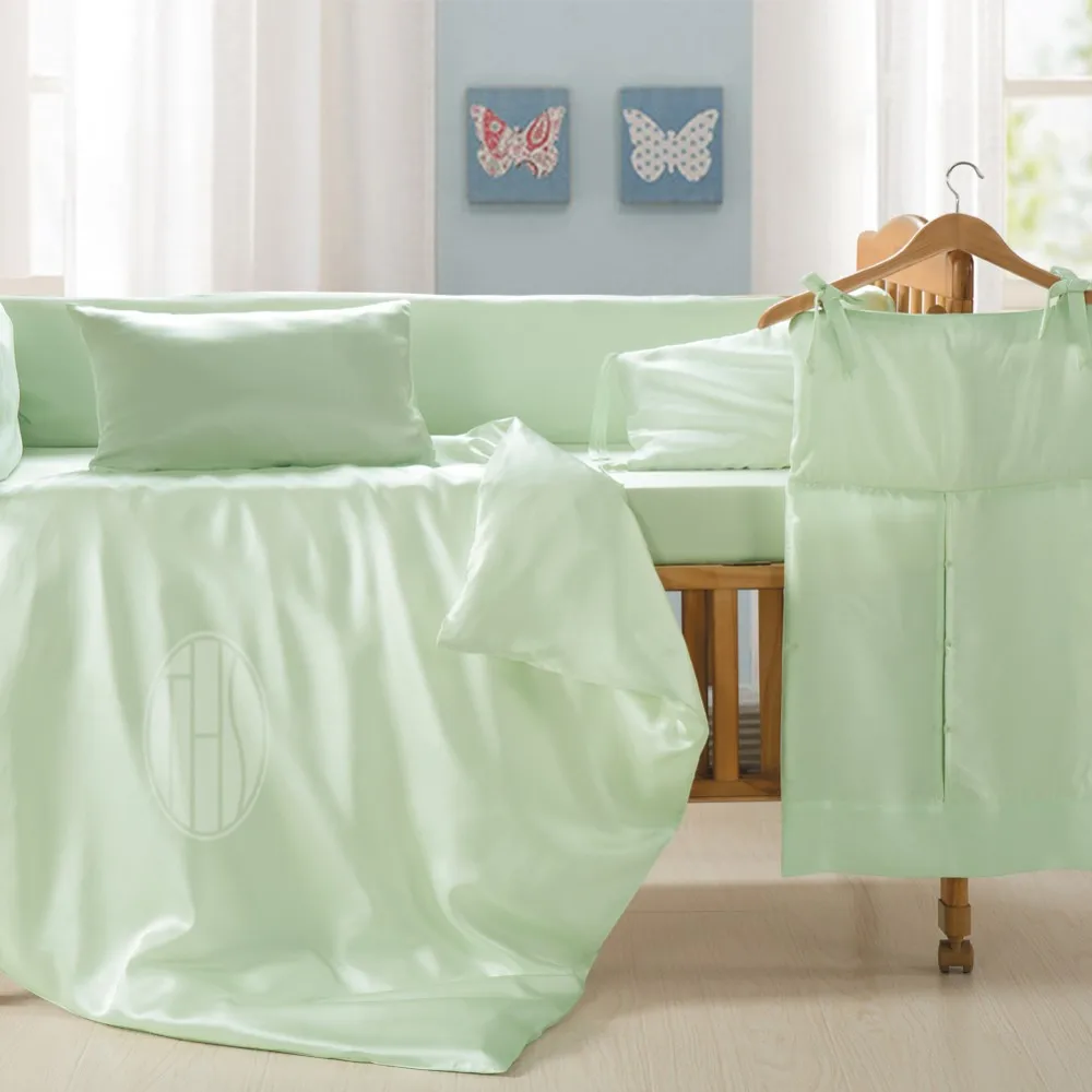 Natural 100% silk bed sheets for baby