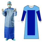 High quality disposable sterile reinforced surgical gown