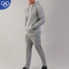 New Arrival Cotton Spandex Men Fitness Sports Tops Gym Attire Tracksuit For Male