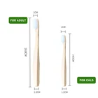 La Brosse a Dents De Bambou Bamboo Toothbrush Bamboo Handle 100% Biodegradable