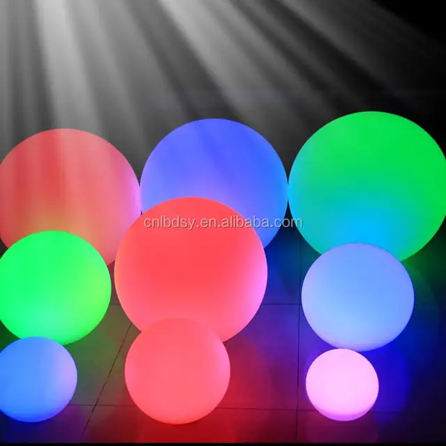 garden glowing ball