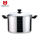 stainless steel capsule bottom cookwares/ kitchen cooking ware/soup stock pots for induction cooker