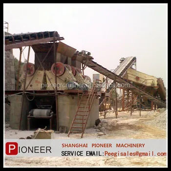 High crushing ratio and efficiency stone crusher plant prices