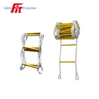 High strength hanging rope ladder for climbing