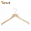 XunZe flat body thin light natural color custom garment clothes hangers shirt and dresses for ladies