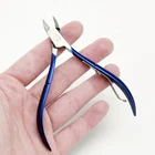 Fangxia Professional Wholesale Manicure Nail Clipper Cutter Trimmer Manicure Nail Tool Colorful Nail Cuticle Nipper
