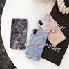 Slim Fit Full Glossy Marble Pattern Soft TPU Rubber Phone Case Cover for Apple iPhone x8 8plus,For Iphone X Marble phone case