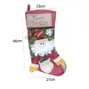 New Design Christmas Stocking for Family Hanging Decoration Santa Claus Stocking For Kids