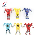 High quality cheap intelligent creative deformable electric toy kids robot watch
