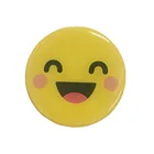 Attractive smiling face 3d dome epoxy fridge magnet