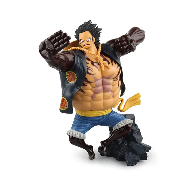16cm one piece monkey d luffy figure tqo colors anime