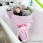 60*60CM New Trendy waterproof craft printing paper fresh flower wrapping paper