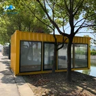 Custom prefabricated portable building mobile 10ft 20ft 40ft container coffee shop bar designs