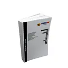 Black and white perfect bound custom cheap instruction manual printing