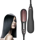professional fast ceramic mini hair straighteners hair brush straightener from ODM high quality factory