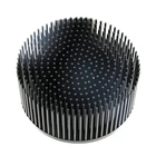 High Cooling Capacity Customized Cold Forging Parts Aluminum 6061 6063 Blackened Led Heat Sink Housing