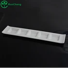 Melamine Milk white sauce dish, relish dish, sauce boat