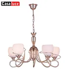 Hot sale K9 crystal candle small crystal ball gold glass modern pendant lighting