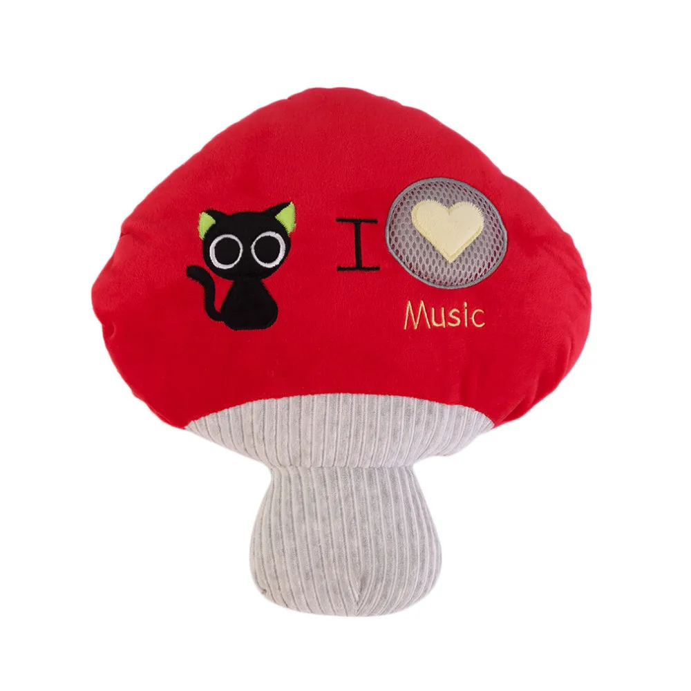 Mushroom Shape Soft Music Pillow mini Speaker for 3.5mm MP3/MP4 Music Device