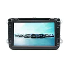 8 inch touch screen Double DIN Car DVD Player with Radio AM/FM Bluetooth Audio/Video Player for VW