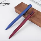Unique customized logo engraving matte metal pen design
