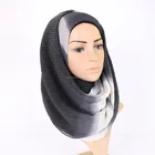 factory wholesale muslim stretchy fringed cotton glitter crinkle shining hijab scarf
