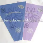 opp plastic packaging flower sleeve bag