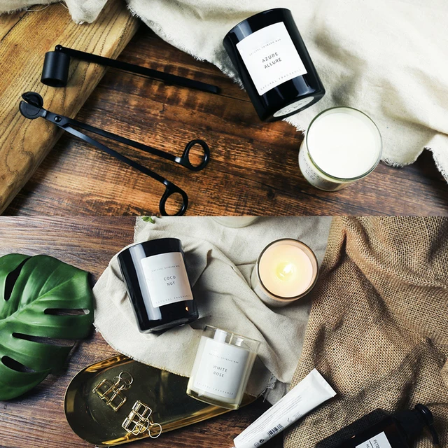 aromatherapy luxury scented candle gift set 75g*3