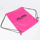 Eco friendly wholesale shopping reusable nylon packing polyester drawstring bag