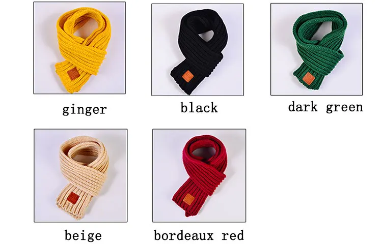 childrens scarf childrens winter scarf  childrens winter for boys scarf knitted warm red scarf scarves for girls (20)