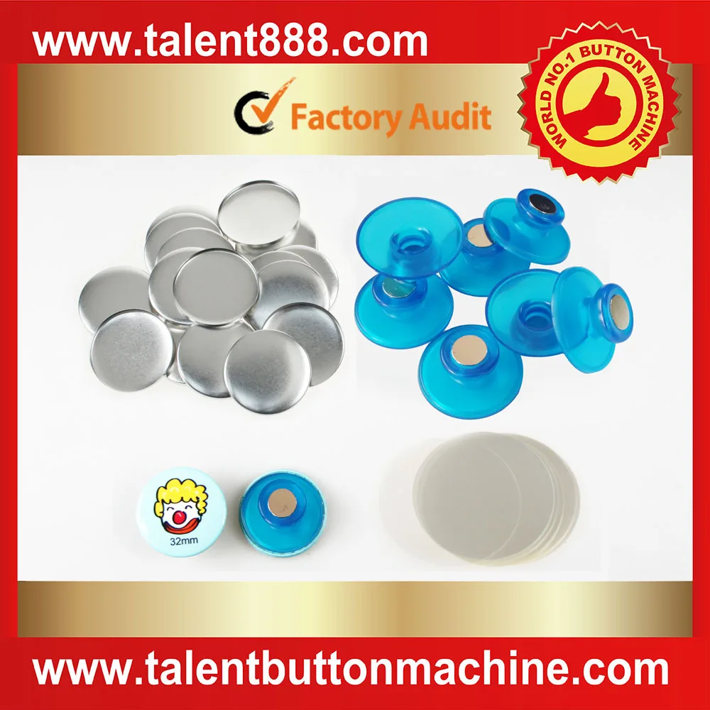 New White Board Magnet Button