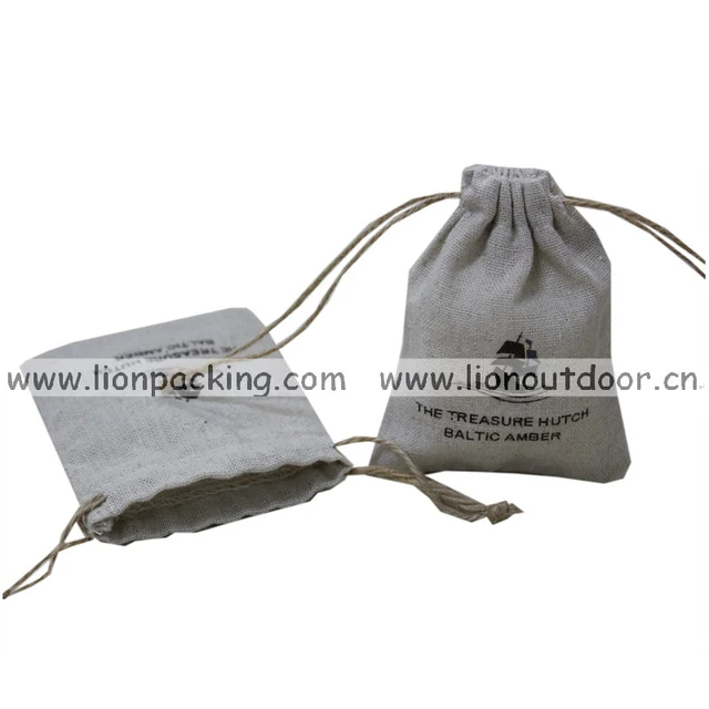 cheap linen drawstring bags, packaging bag cotton jute blend