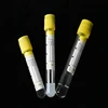 yellow top cap pet glass separating activator plasma gel clot collection blood test tube with china supplier
