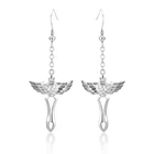 Fashion Earrings Earrings Earrings Factory Fashion Bird Silver Custom Hanging Cross Earrings For Men