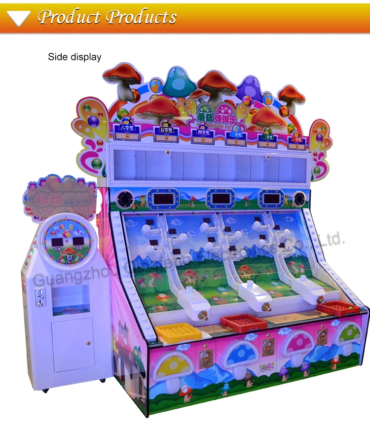 amusement park coin operated mushroom pinball game machine pinball machine sale for game center