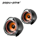 Portable Desktop Surround Mini Subwoofer Stereo Bass PC Computer Gaming USB Speaker
