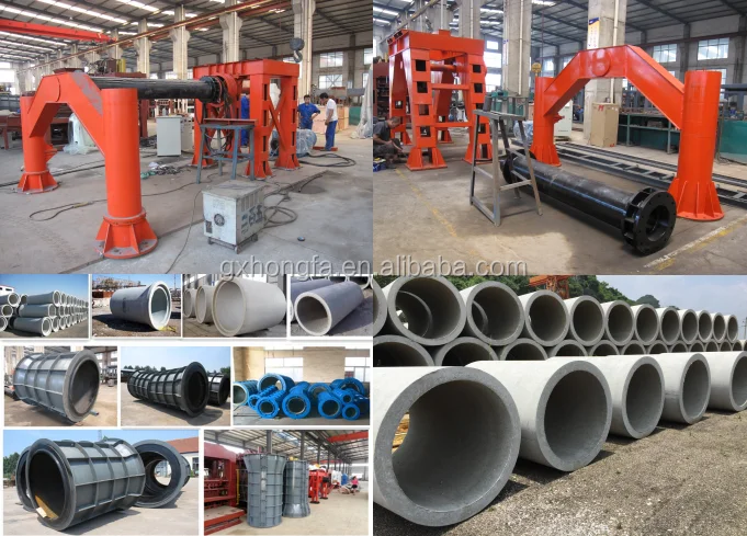 cement pipe machine