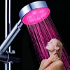Drop shipping 40pcs/lot Single Red Color Changing led best shower head without battery