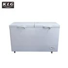 BD-588 commercial display ice cream freezer deep freezer sliding glass door chest freezer