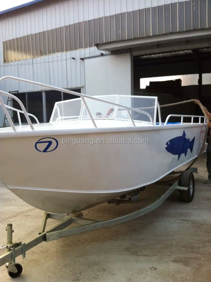 20ft Welded Aluminum Pilot Boat Building - Buy Aluminum Boat Building ...