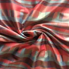 100% polyester plain satin saree disperse printed fabric