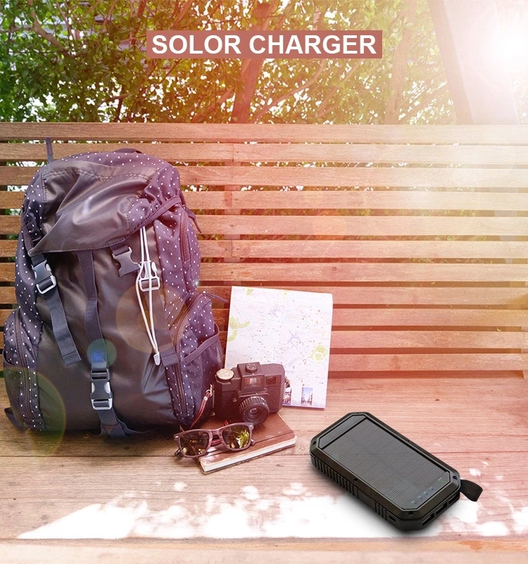 Portable solar charger 25000mah power banks - ANKUX.COM